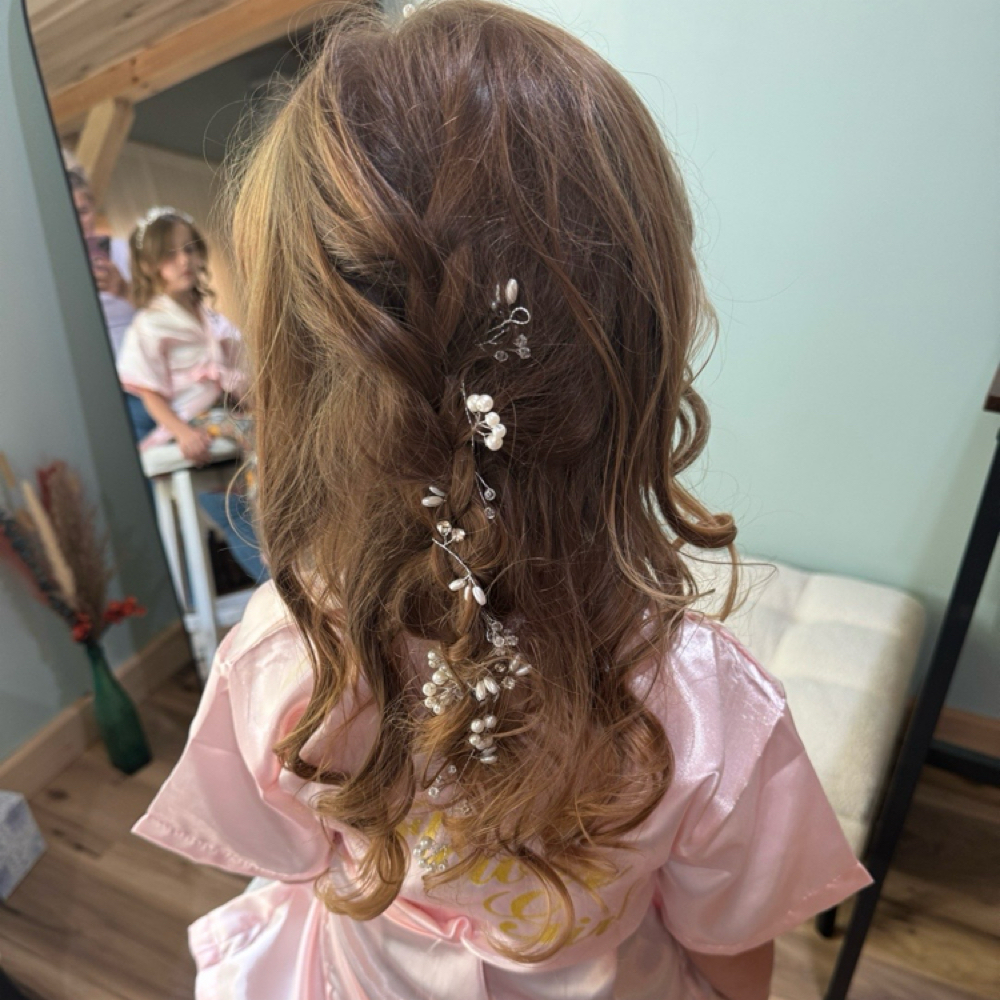 Flower Girl-Wedding Hair at Shear Beauty LLC in Grimsley, TN