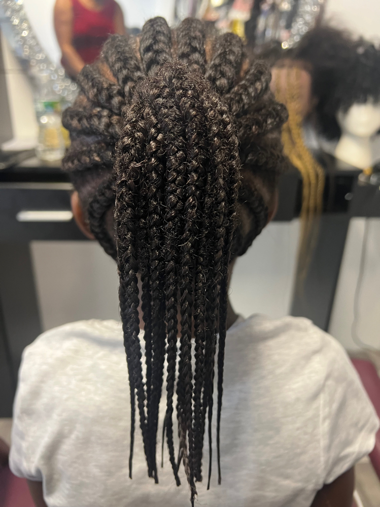 Hair Updo Braiding at D-Love Hair Braiding Center in Dracut, MA