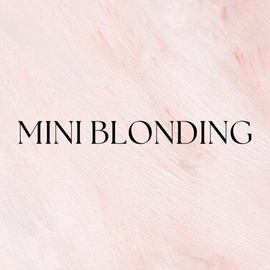 Mini Blonding