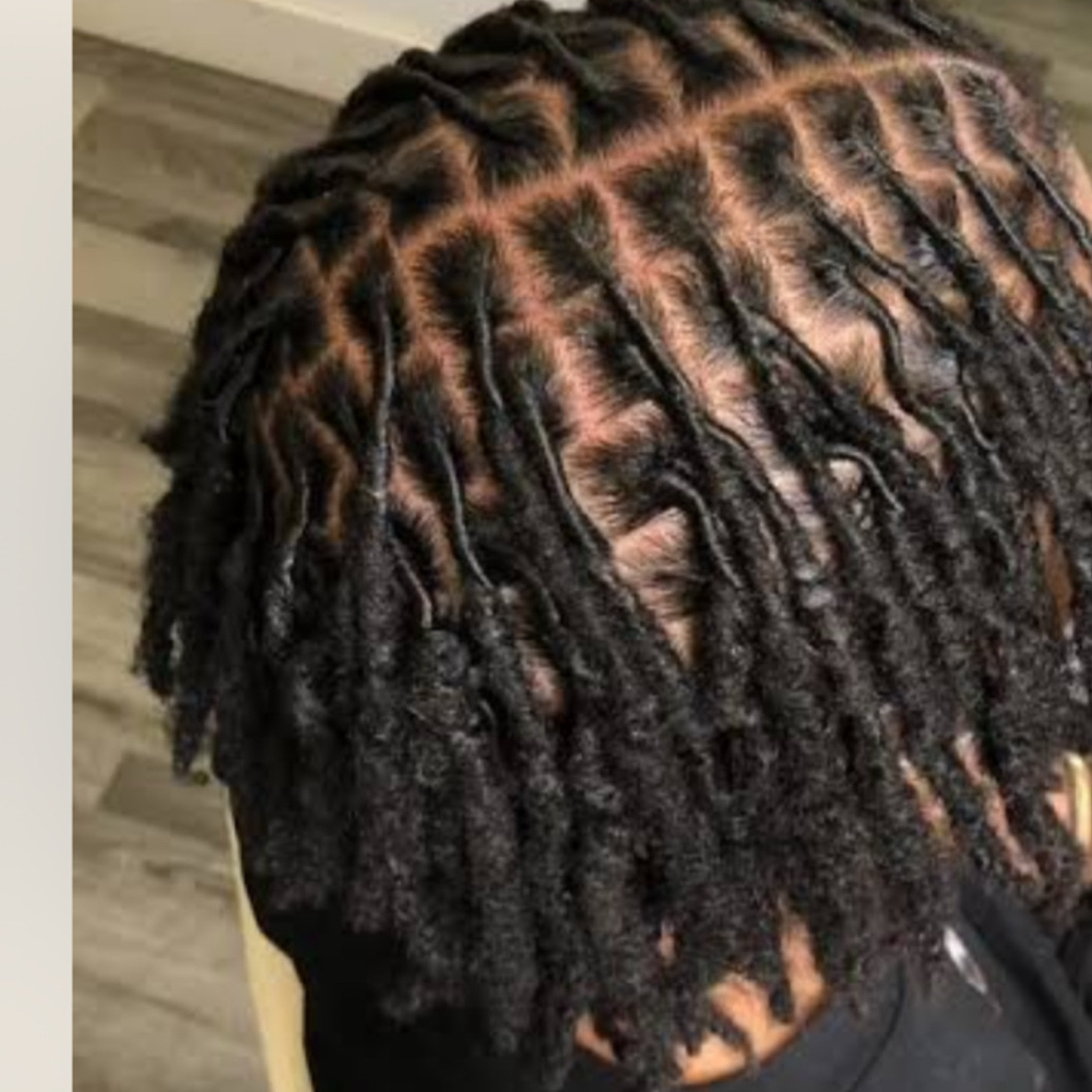 Retwist Locks at Reyes Styles Barbershop & Salon in Salisbury, MD