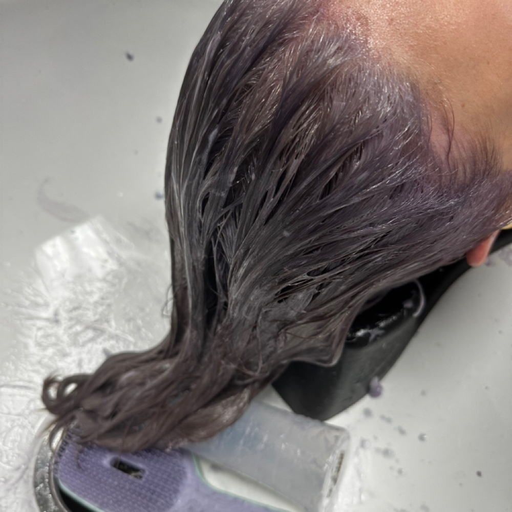 Hair Gloss w/o Blowdry at Dark Mane Studio LLC in Plant City, FL