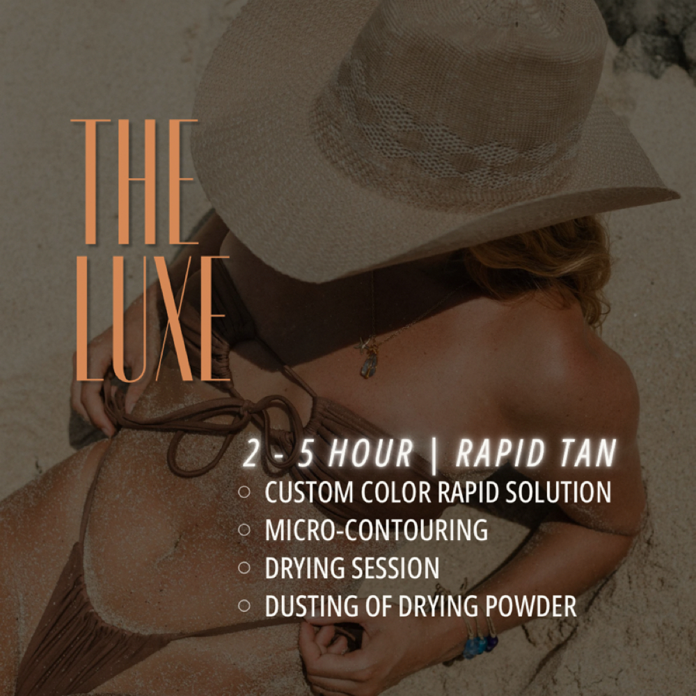 Luxe Rapid Full Body Tan (2-5hr) at TANCIETY Mobile Spray Tan in Queens, NY