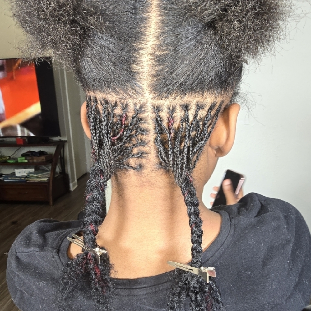 Microloc Extensions at Nappe Locs in Fayetteville, NC