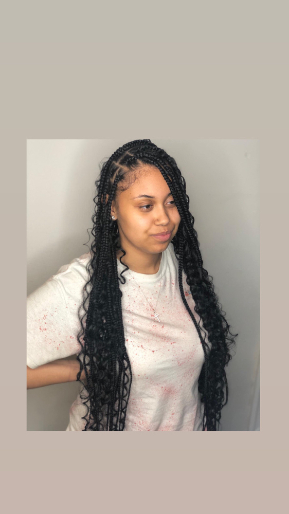 L Boho Braids SYNTHETIC CURLS