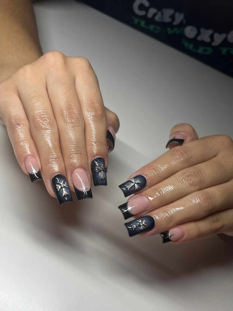 Gelx fullset square short at nailssxbellaa in Henderson, NV