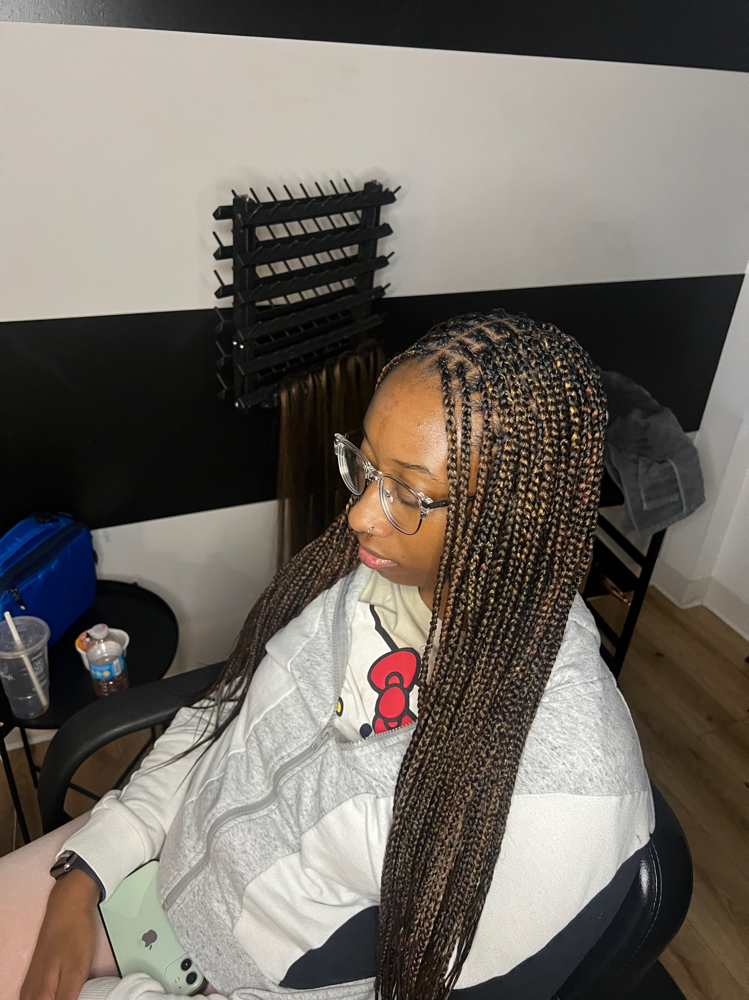 Small Knotless Braids