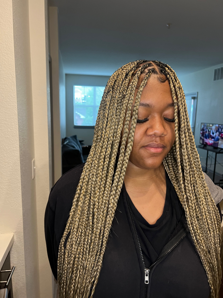 Small Knotless Braids