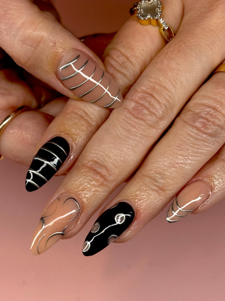 Acrylic Full Set - Long/XL at Whiplashed Studio in Greenfield, IN