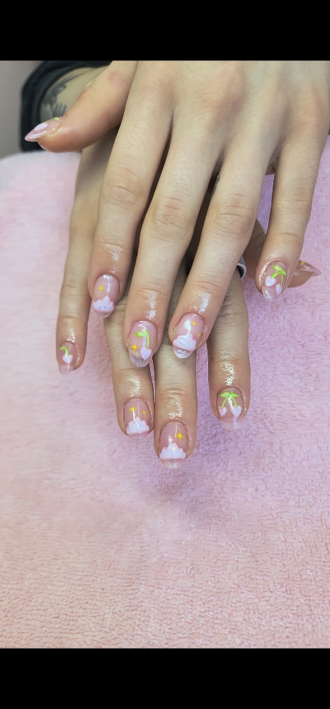 GelX- Short at Hello Cutie! Nail Studio in La Crosse, WI