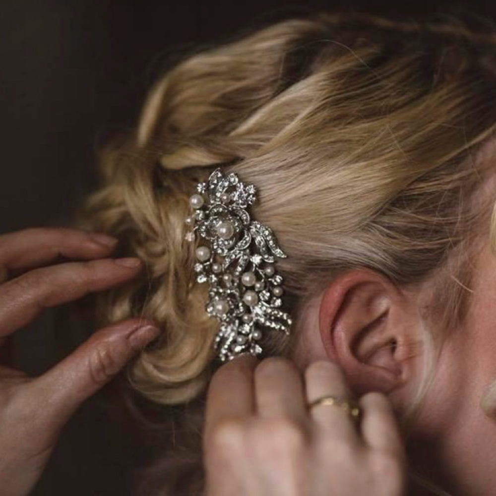 Bridal trial at AKA Presley Hair Design at Blend Salon in Maplewood, MO