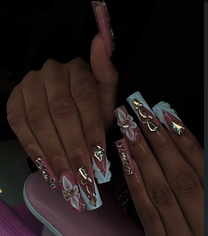 Full Set Of Acrylics