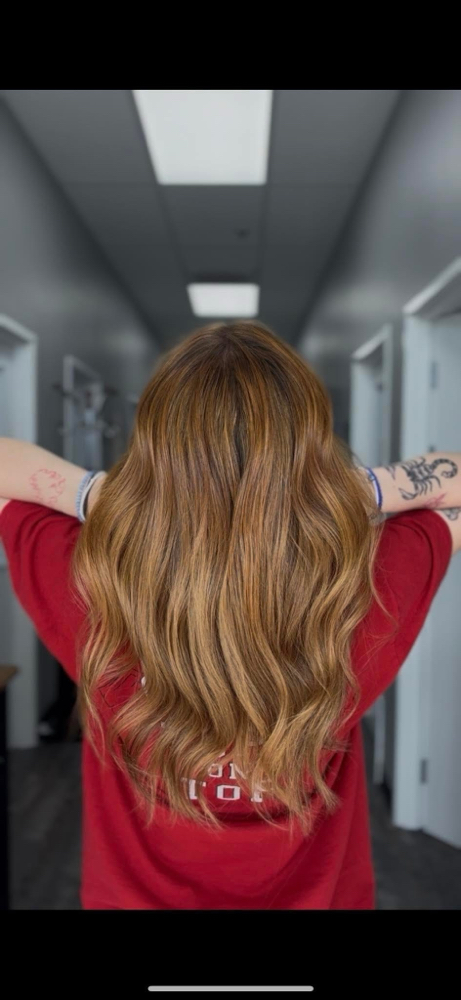 partial balayage/foilayge