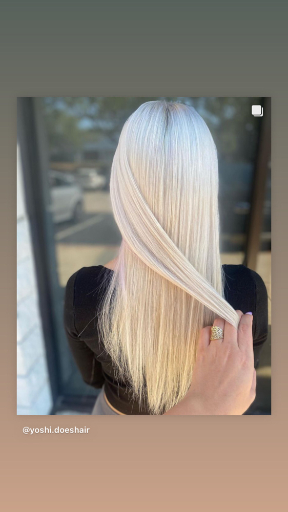 Blonde Retouch