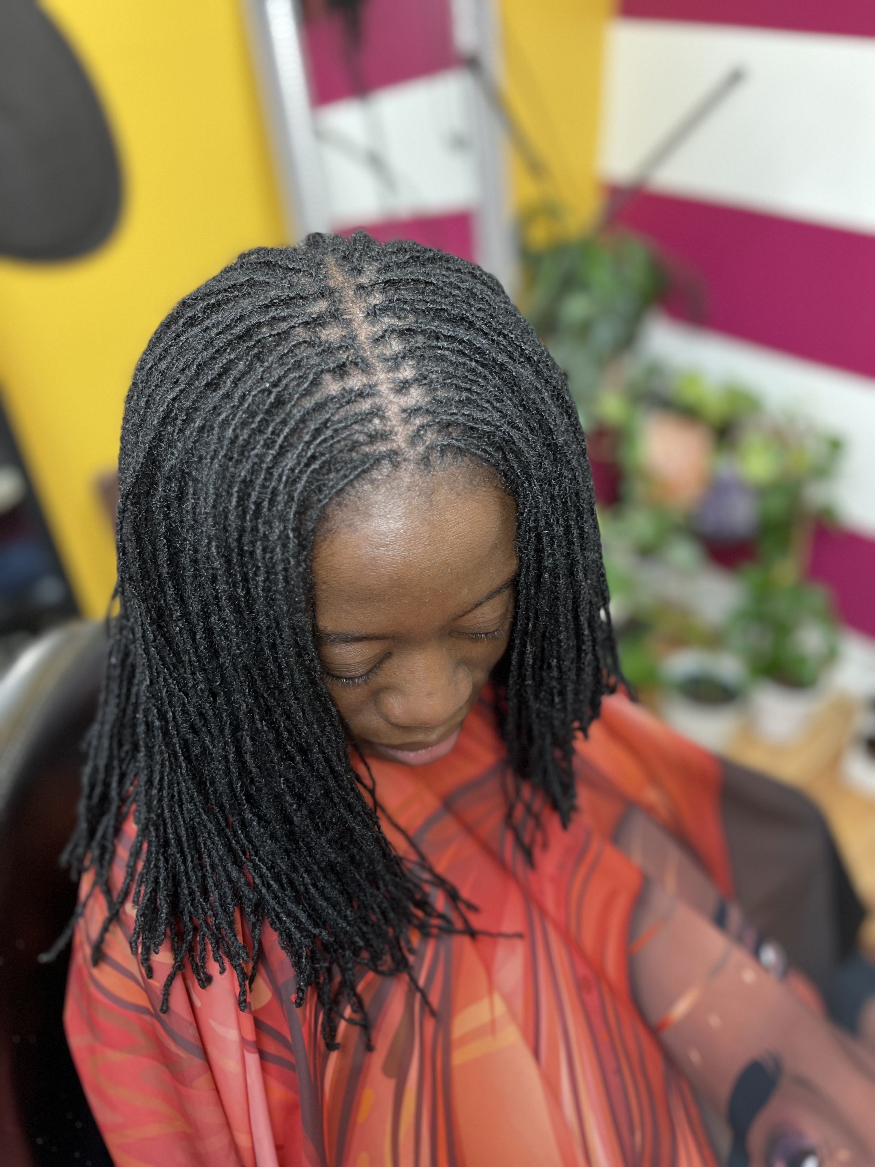 🌟 Sm-Med Locs Retight