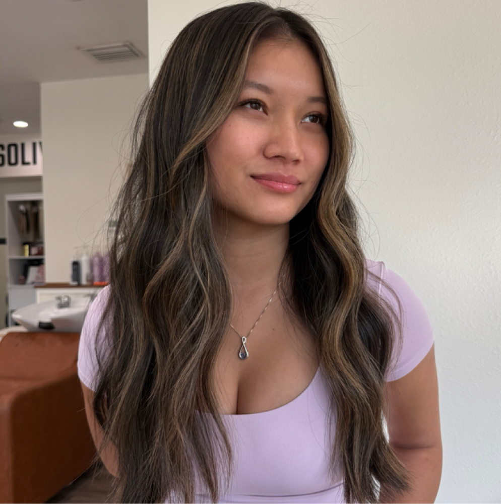 Delaney - Full Balayage + Haircut at CoastalHair&CO in Tampa, FL