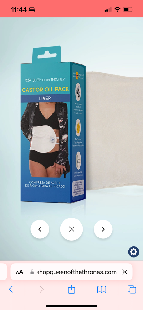 Detox Castor Oil Pack