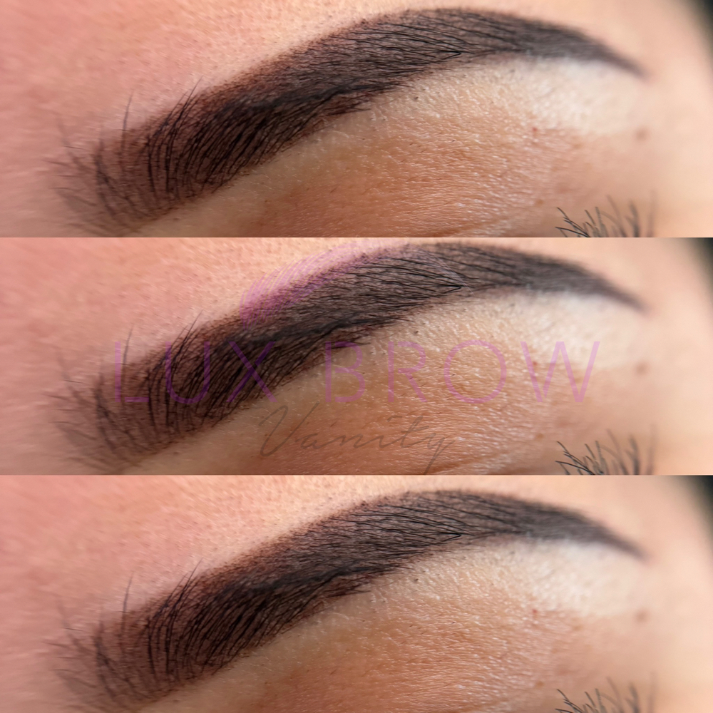 Ombré Shading at Lux Brow Vanity in New Caney, TX