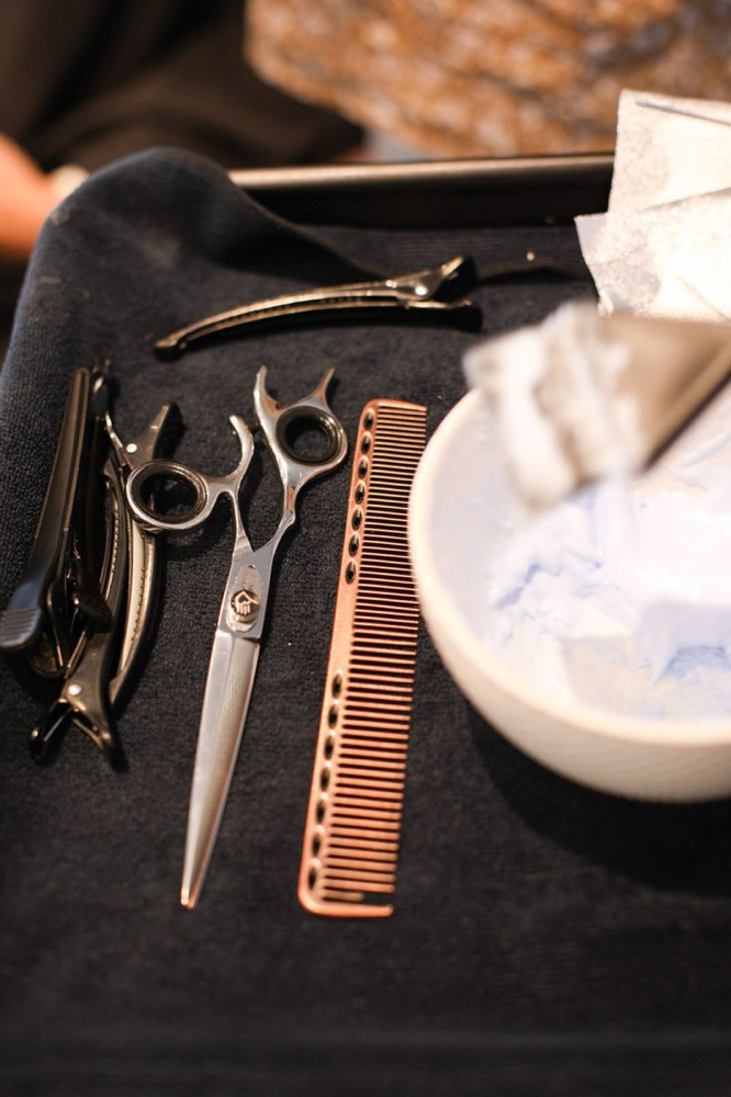 Bleach and tone