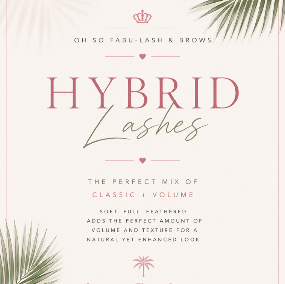 Hybrid Fill (Existing Extensions) at Oh So Fabu-Lash & Brows in Delray Beach, FL
