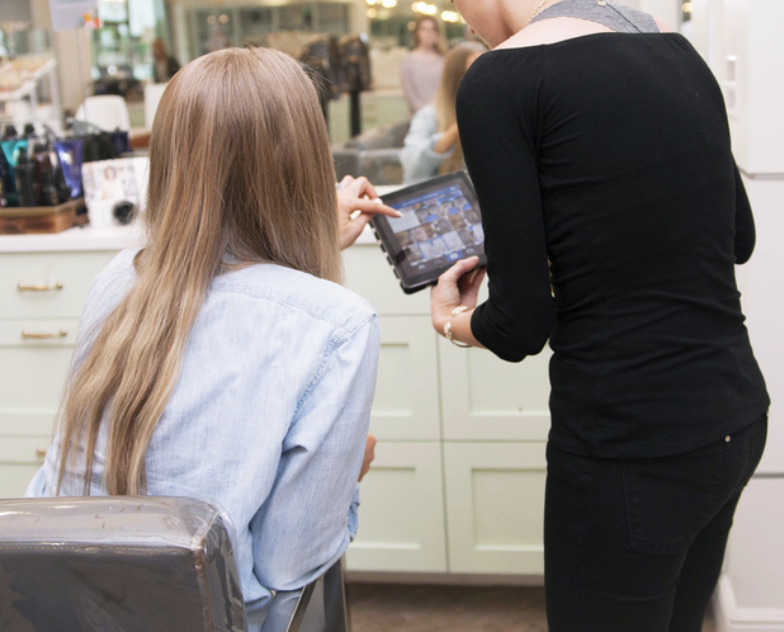 Consultation at Thirteen89 Salon in Hartselle, AL