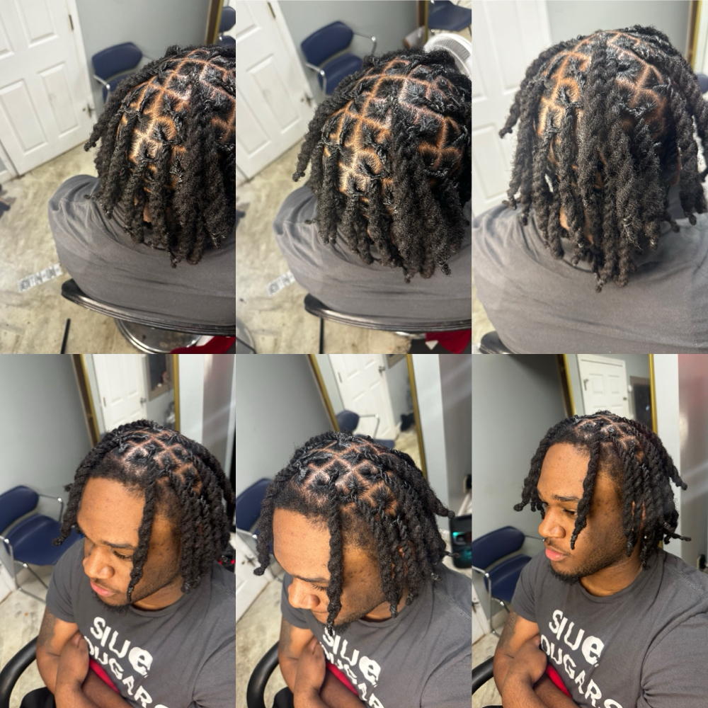 Half Head (two Strands,ropes,plaits