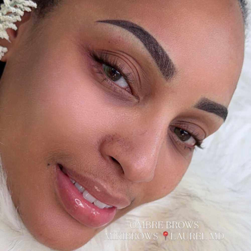 OMBRE POWDER BROWS PROMOTION at MIKIBROWS LAUREL MD in Laurel, MD