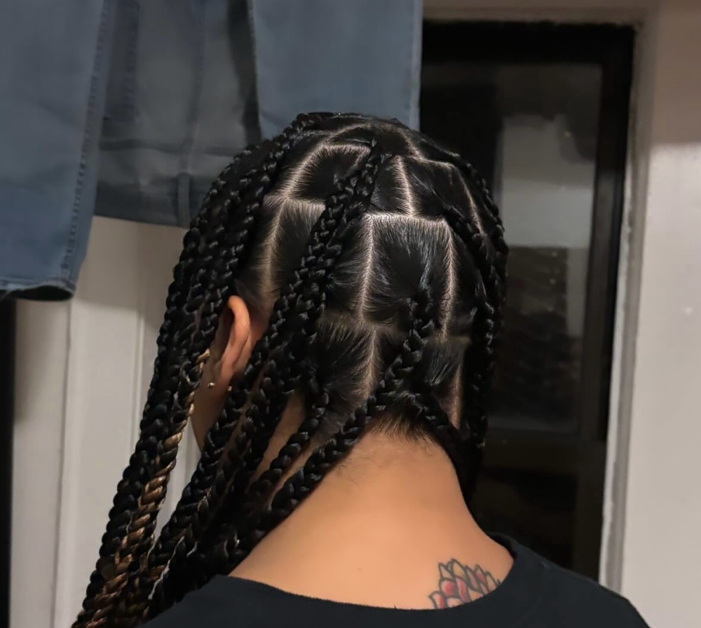 Regural Box Braids (short)