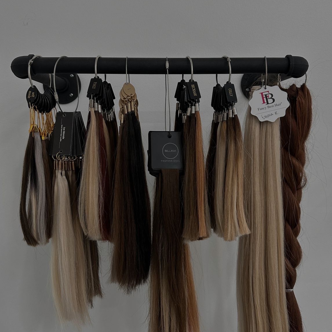 Hair extensions labor at Millennium 2000 in South Gate, CA