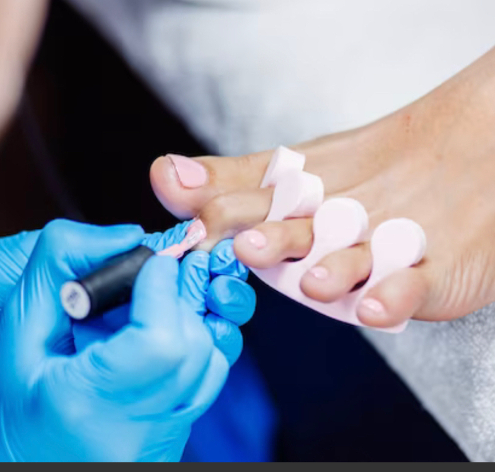 Toe Gel Polish Change