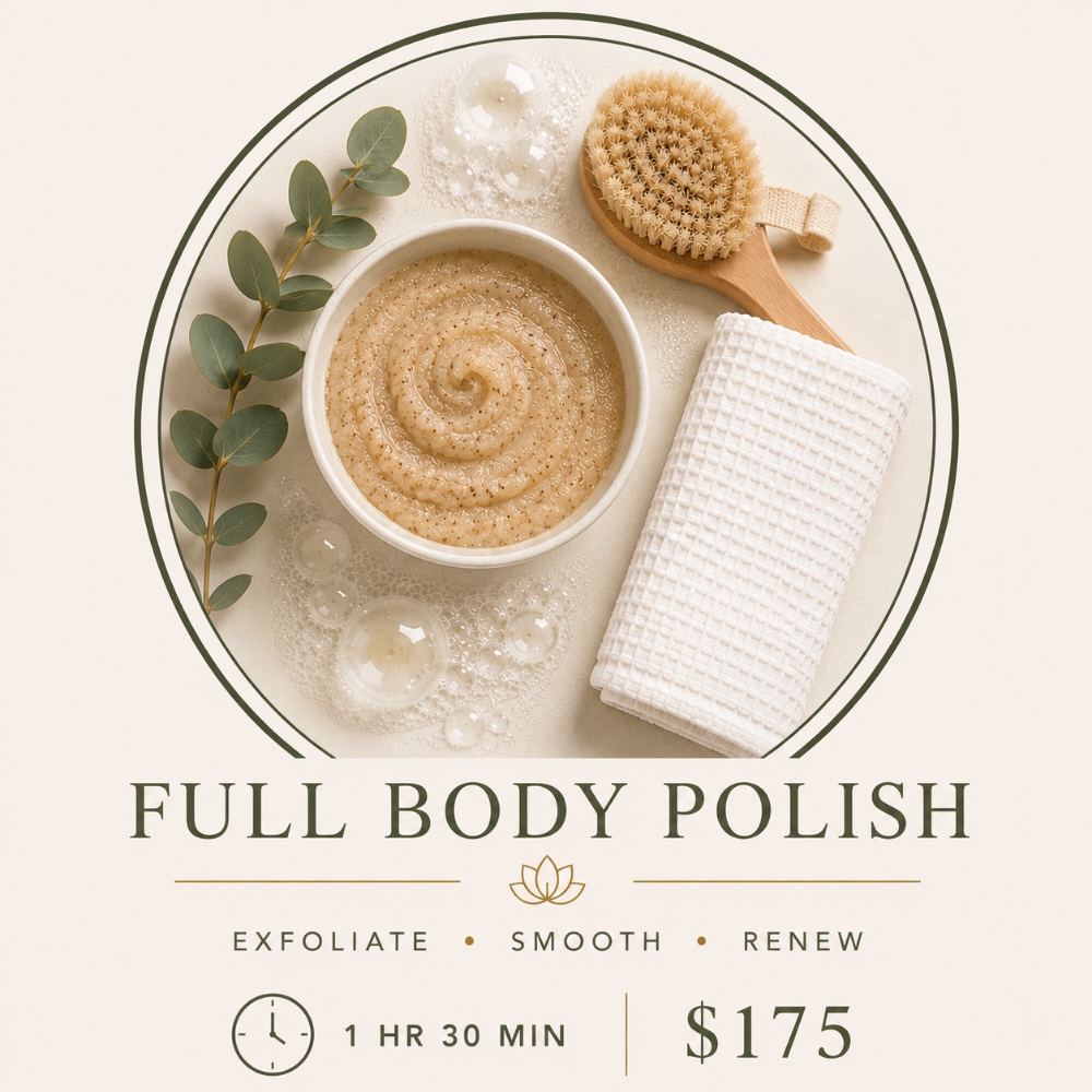Full Body Polishing Ritual at Luxe Lotus Esthetics in Phoenix, AZ