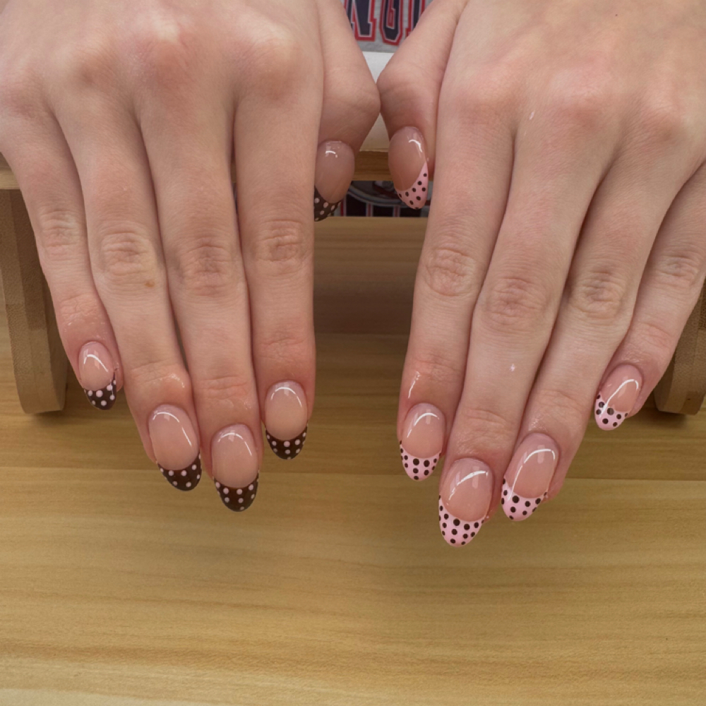 French Tips at PolishedbyMeggy LLC in Framingham, MA