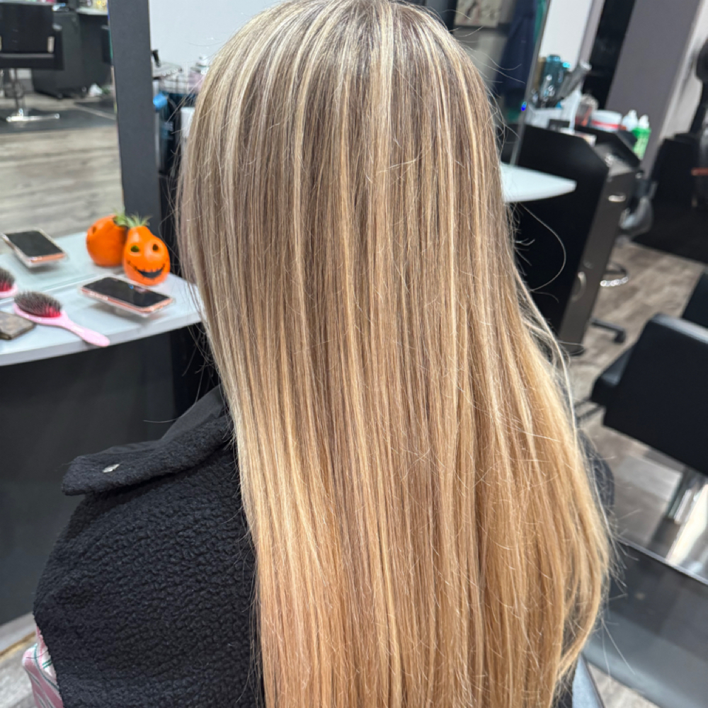 K-tip Install at Hair by Britt Stuch in Warwick, RI