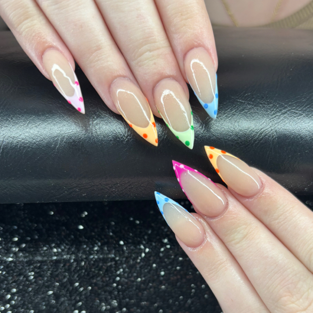 Simple Freestyle Any Length at Luxnailsalon in Greenville, TX