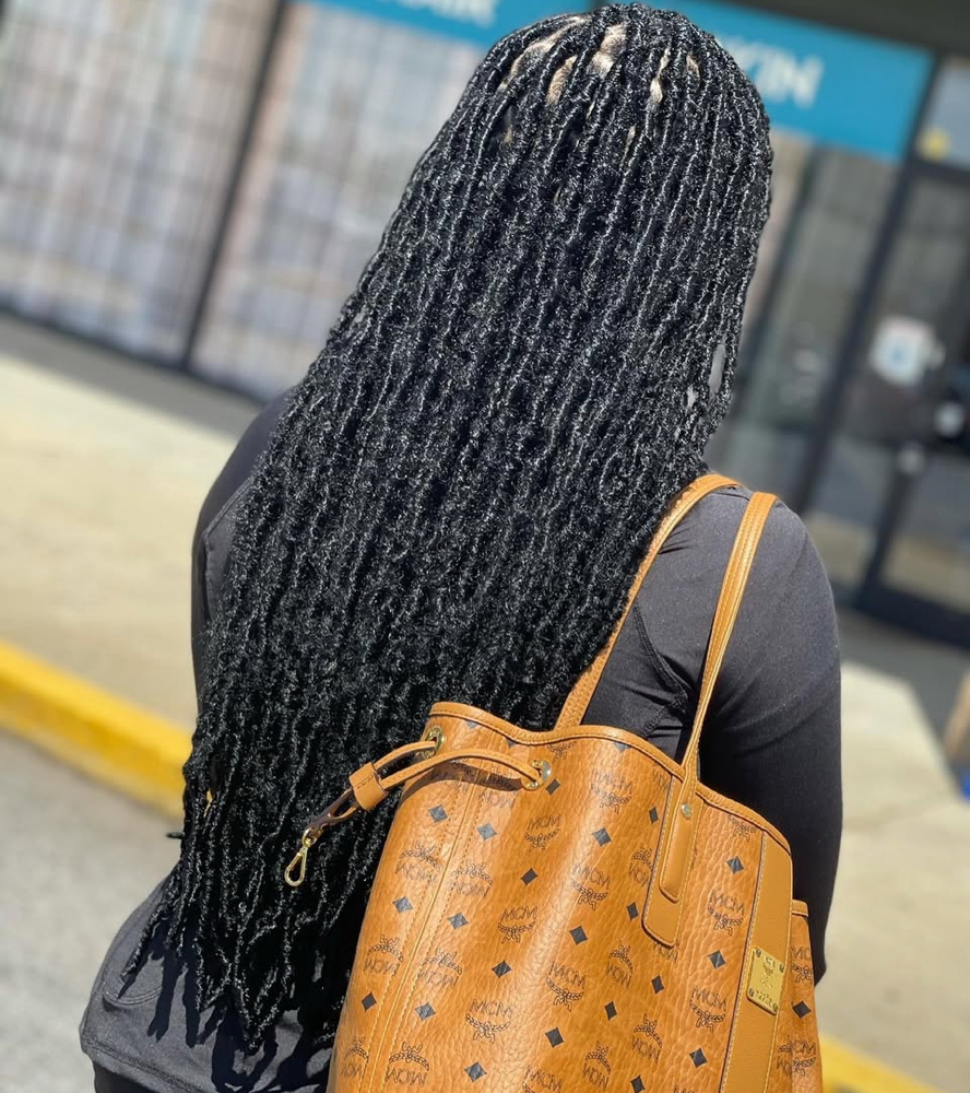 Soft Locs at Boobabe Braidn Bar in Oxon Hill, MD