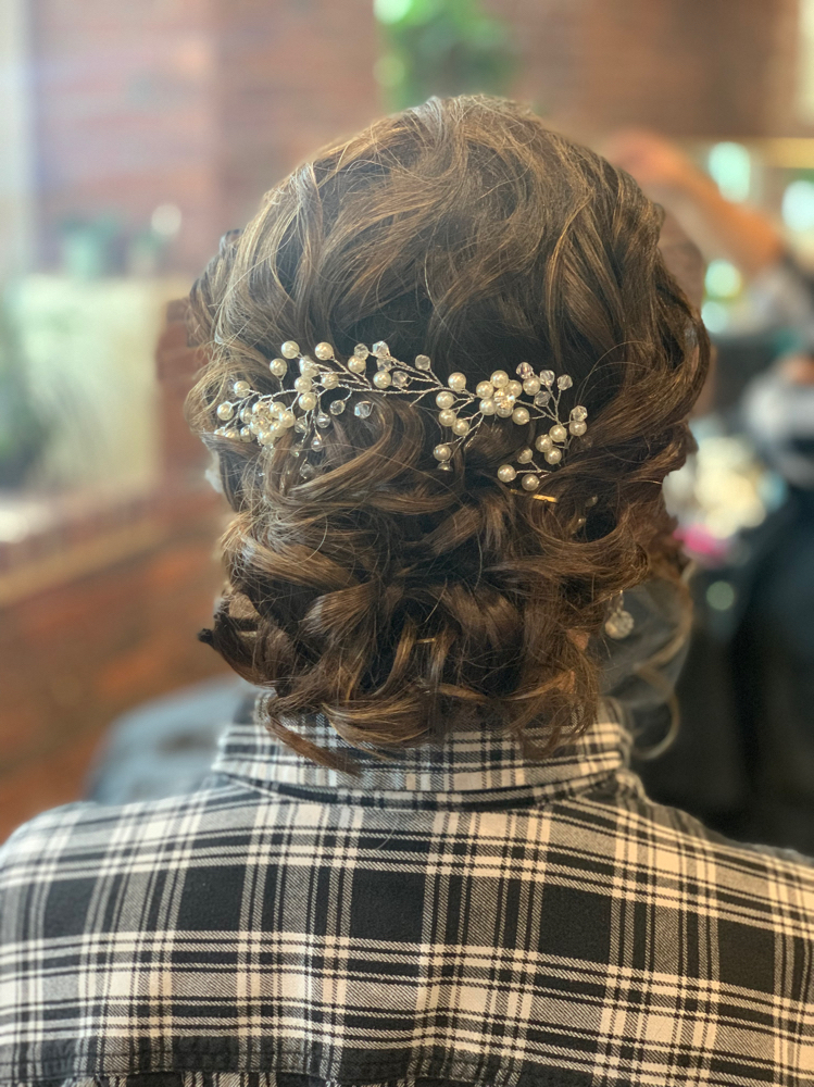 Bridal Hair - Trial at Crescent Hair Studio in Dover, NH