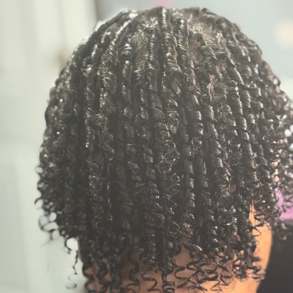 Comb Coils at Lucky Your Hair Salon in Toledo, OH