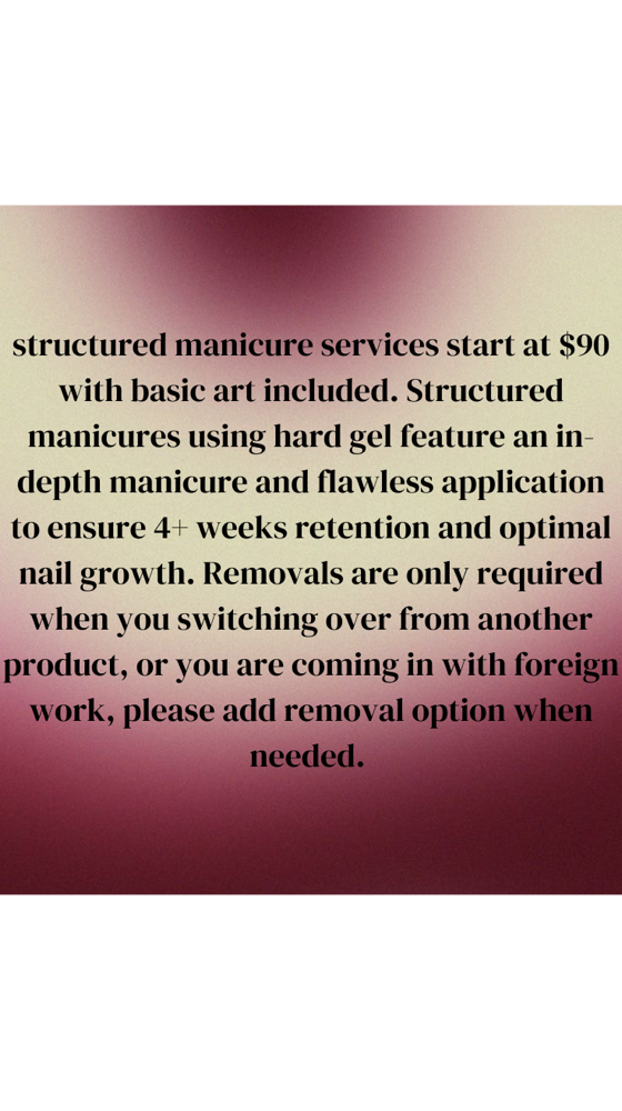 Structured Gel Mani Short