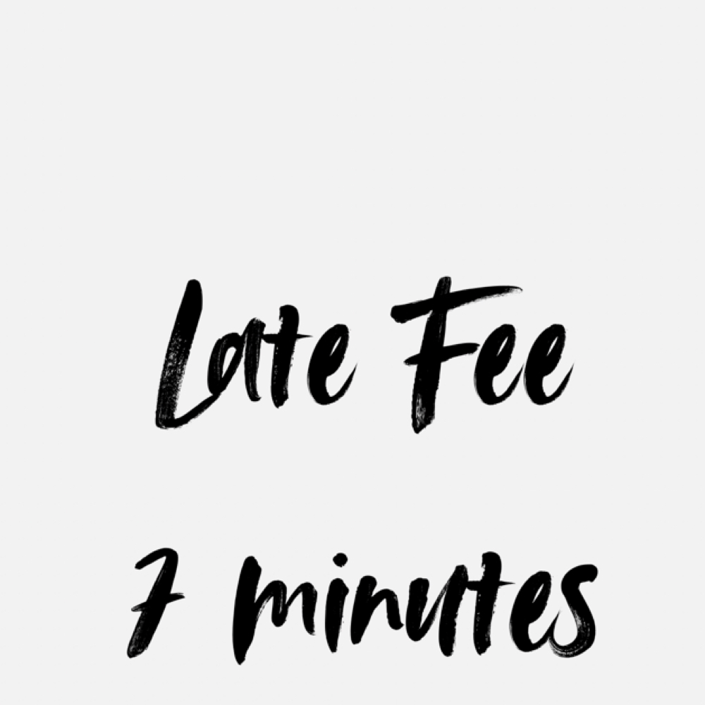 Late Fee at The Wax Bar Charlotte in Charlotte NC, NC