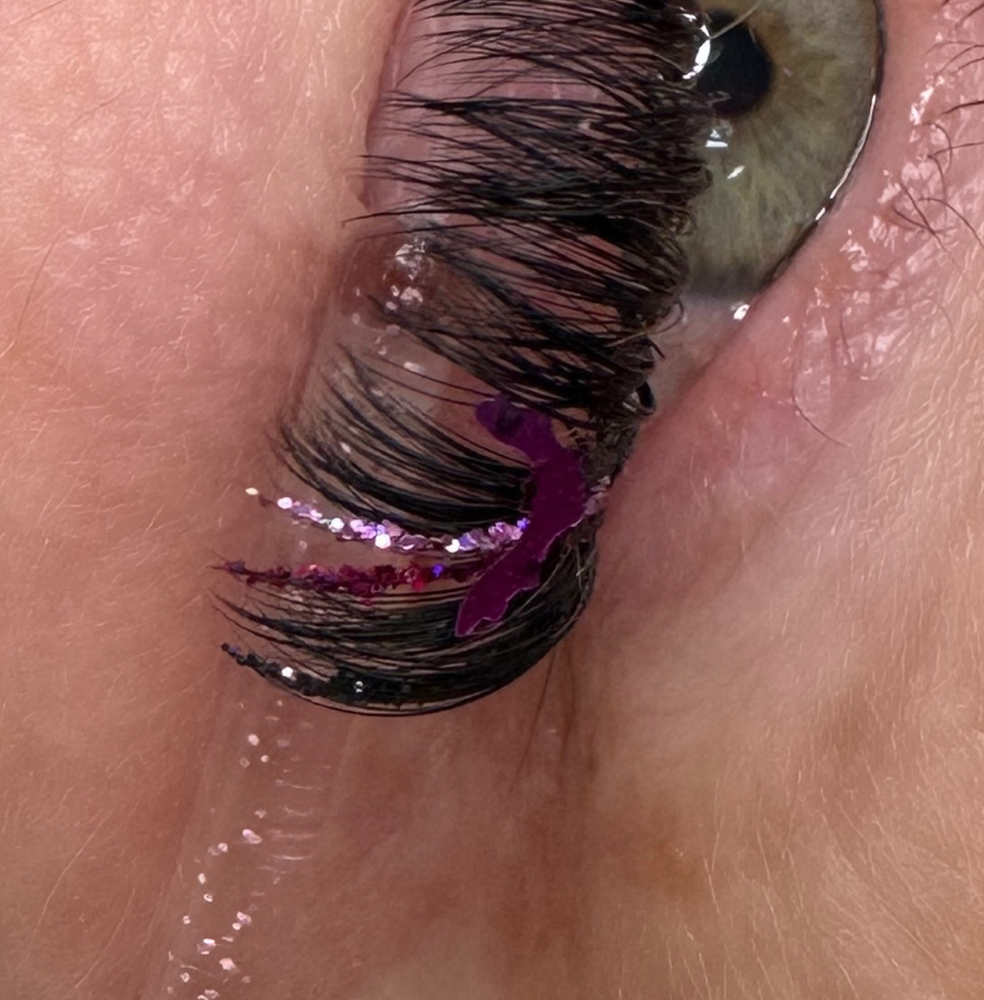Glitter X Decal Lashes