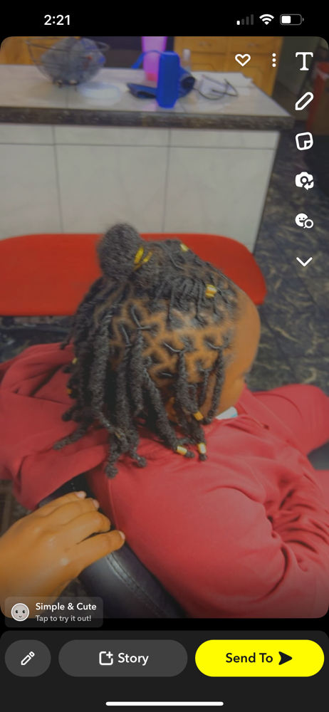 Kiddie Retwist & Style (Ages 3-8)