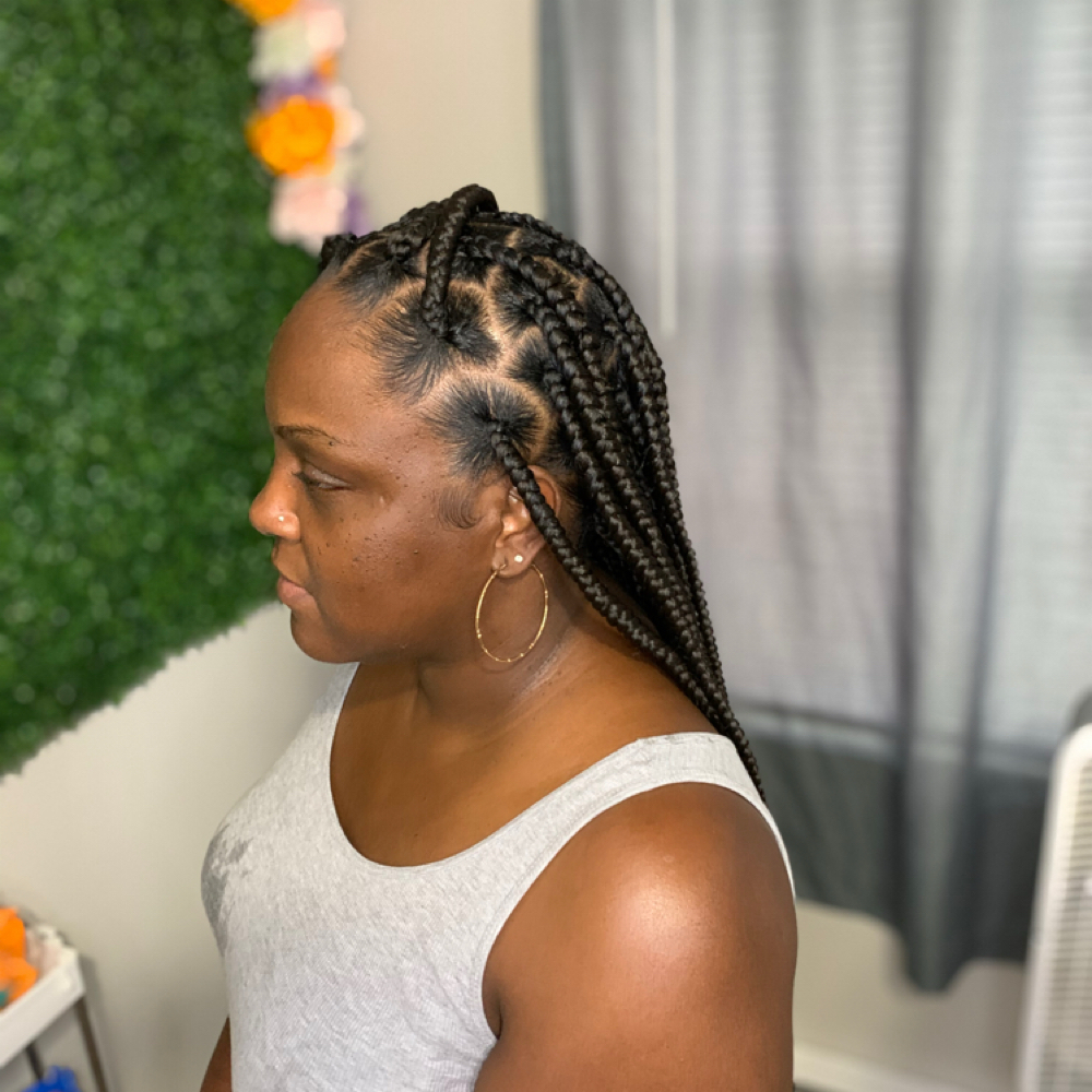 Large Knotless at Glamour Touch by Che' in Durham, NC