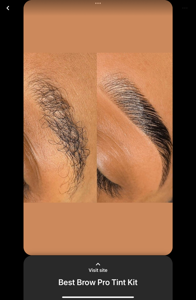 Brow Tint And Wax
