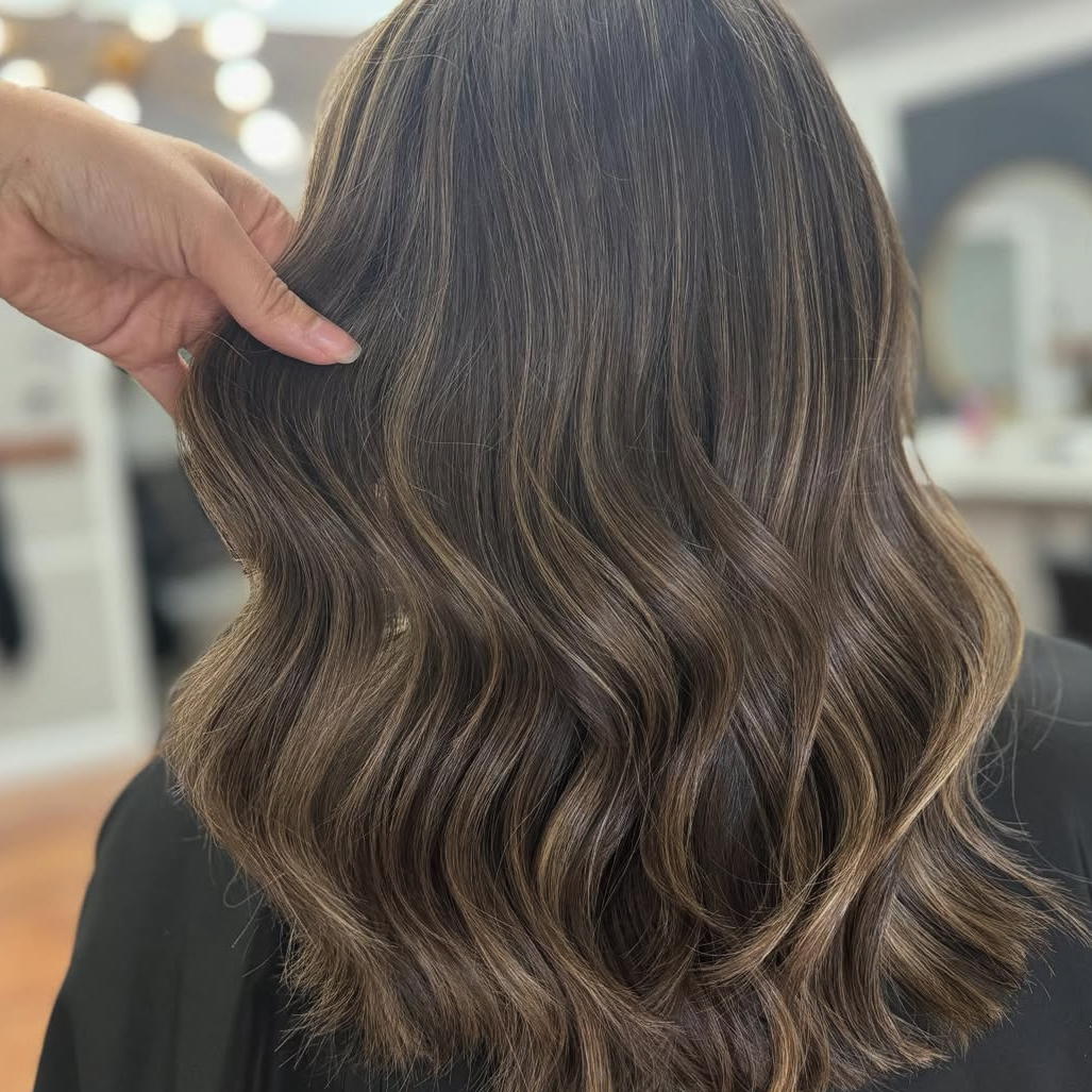 Highlight With Root Touch Up