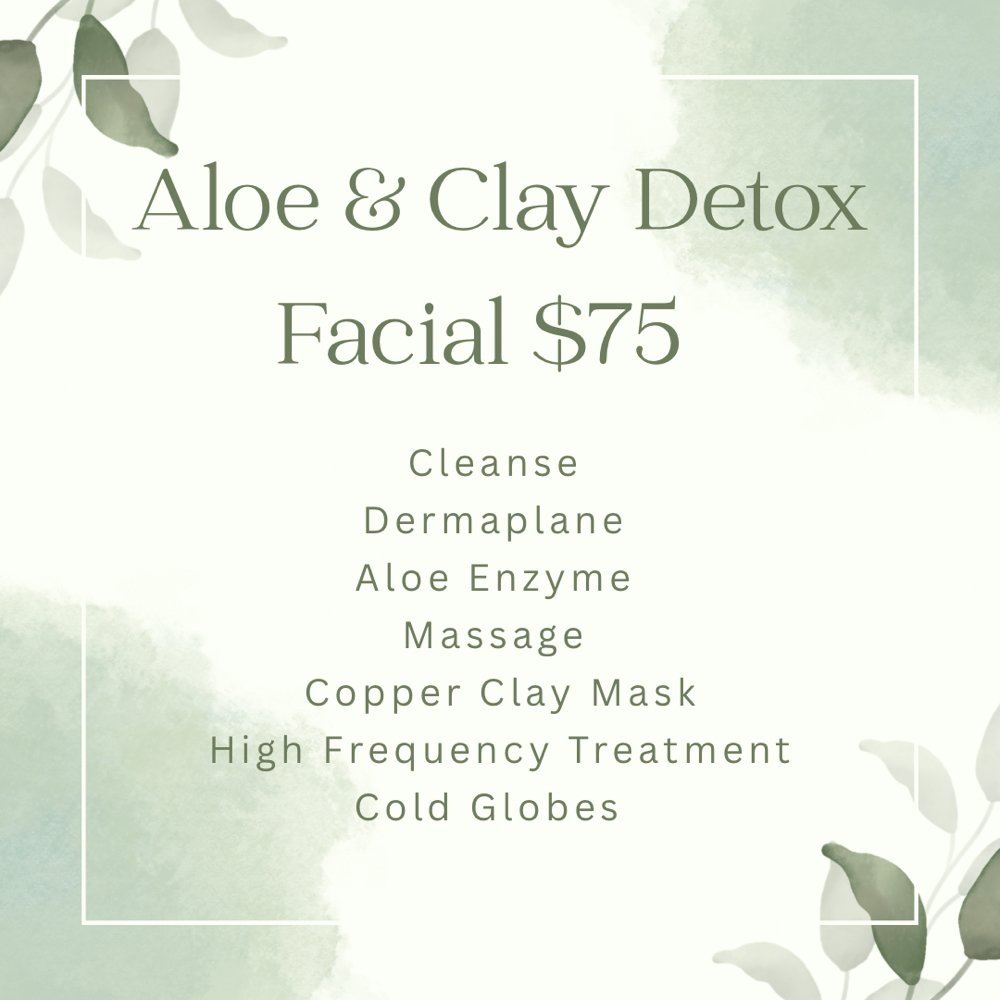 Aloe & Clay Facial at Bare Skin Aesthetics in Dickson, TN
