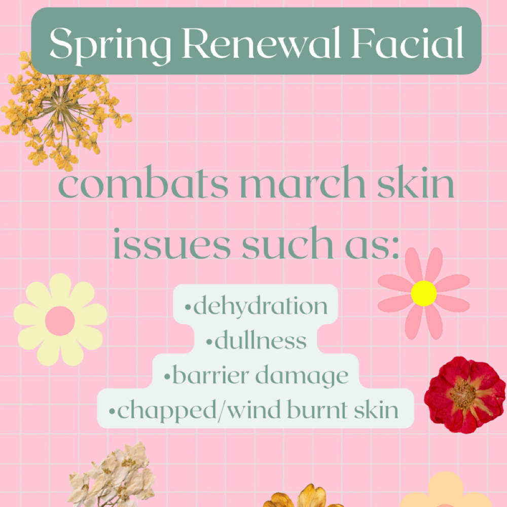 spring renewal facial🌸🌷 at Lindsay Eller Esthetics, LLC in North Wilkesboro, NC