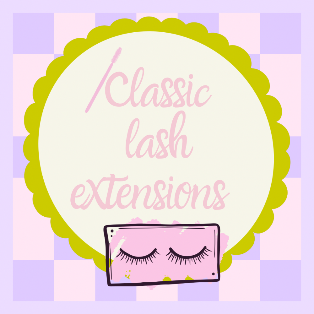 Full set, classic lash extensions