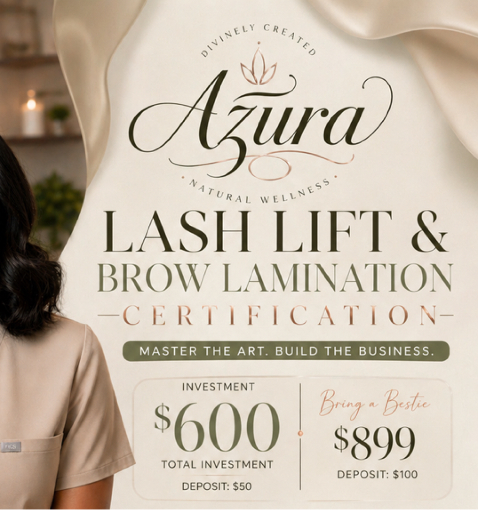 LashLift/Brow Lamination -Bestie at Azura Natural Wellness in Highland, IN