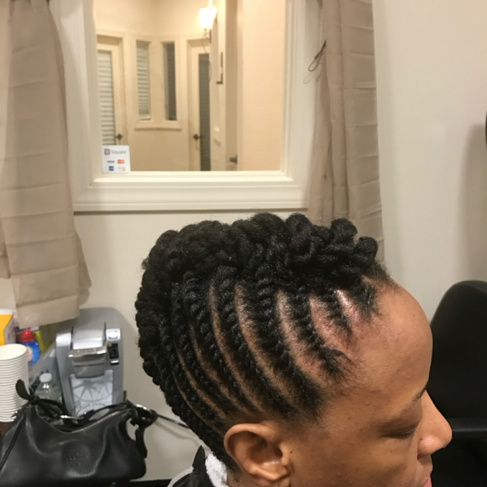 Flat Twists/ Protective Styles at Payton Rose in Grayson, GA