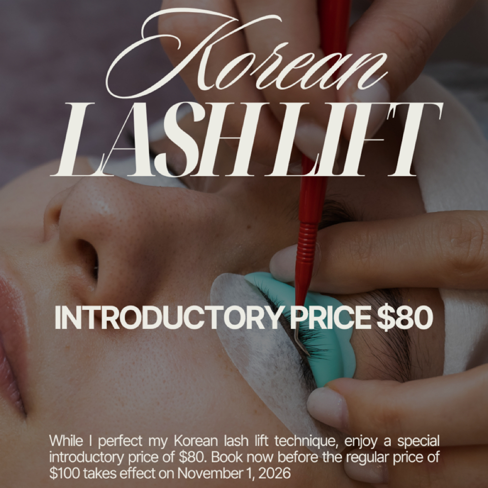 Korean Lash lift at Alicia The Esti in Palm Springs, CA