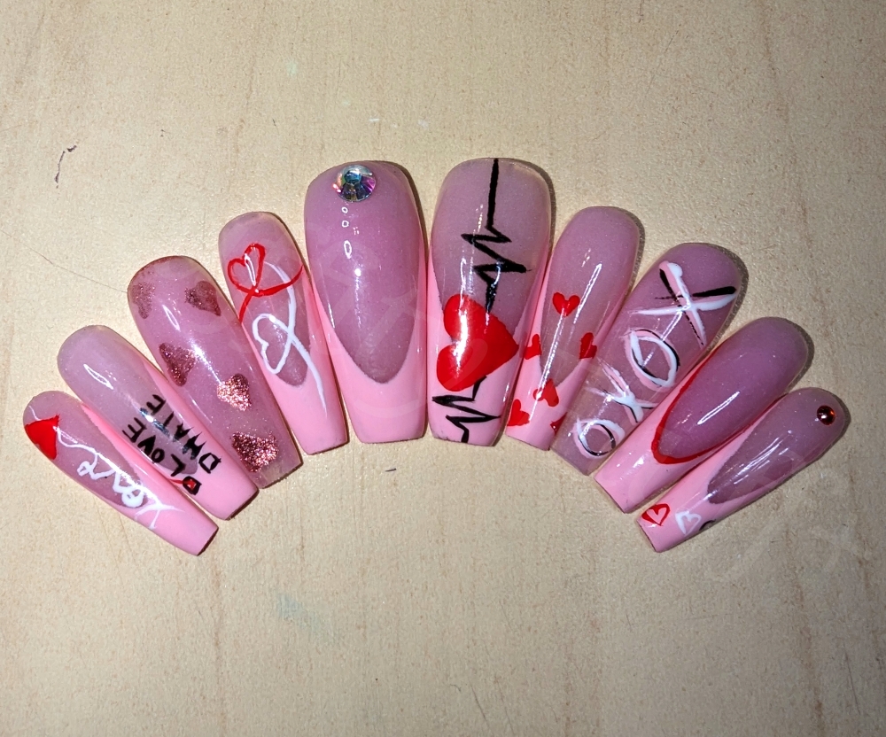 Custom press on nails